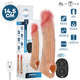 Mr Intense Vibrating Penis Sleeve Ultra-realistic 14.5 Cm Black