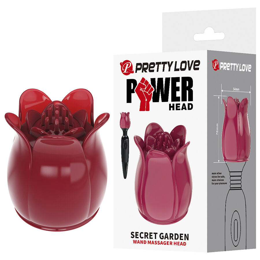 Pretty Love Secret Garden Massage Head Pink
