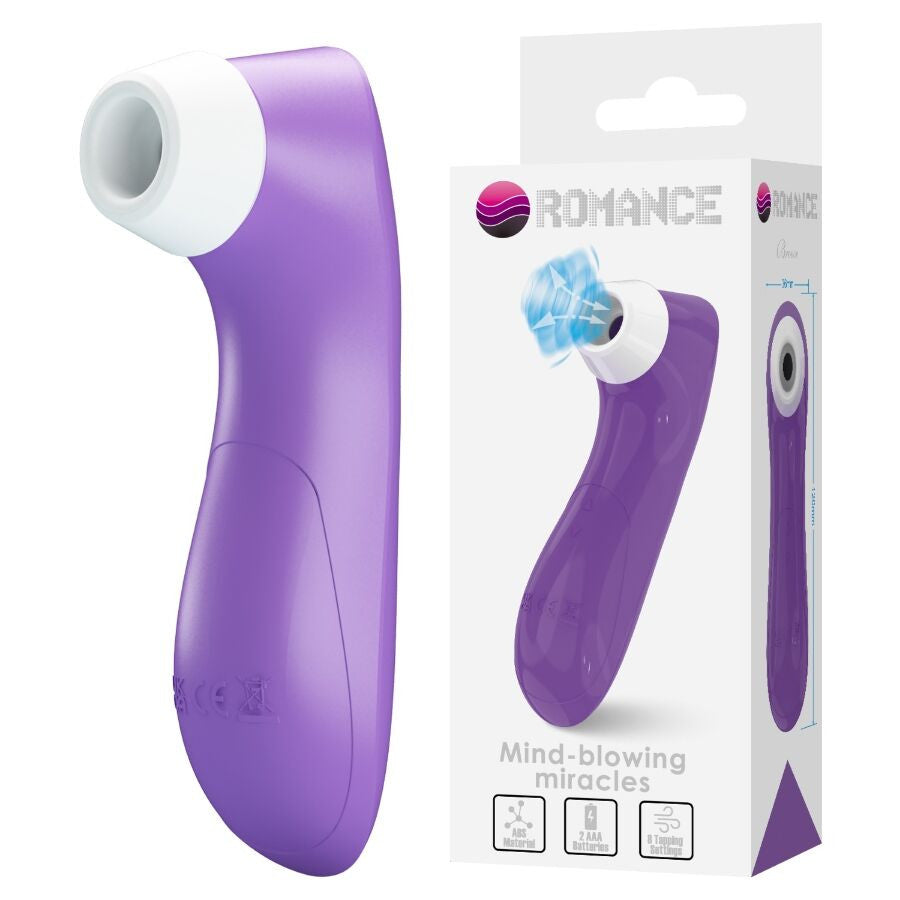 Romance Clitoral Suction Device With Pulsating Technology Purple