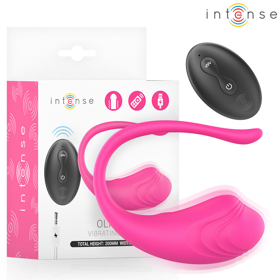Intense - Olivia Pink - Vibrating Egg With Remote Control