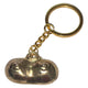 Diverty Sex Keychain Metal Bra Gold Color