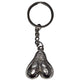 Diverty Sex Keychain Metal Balls Silver