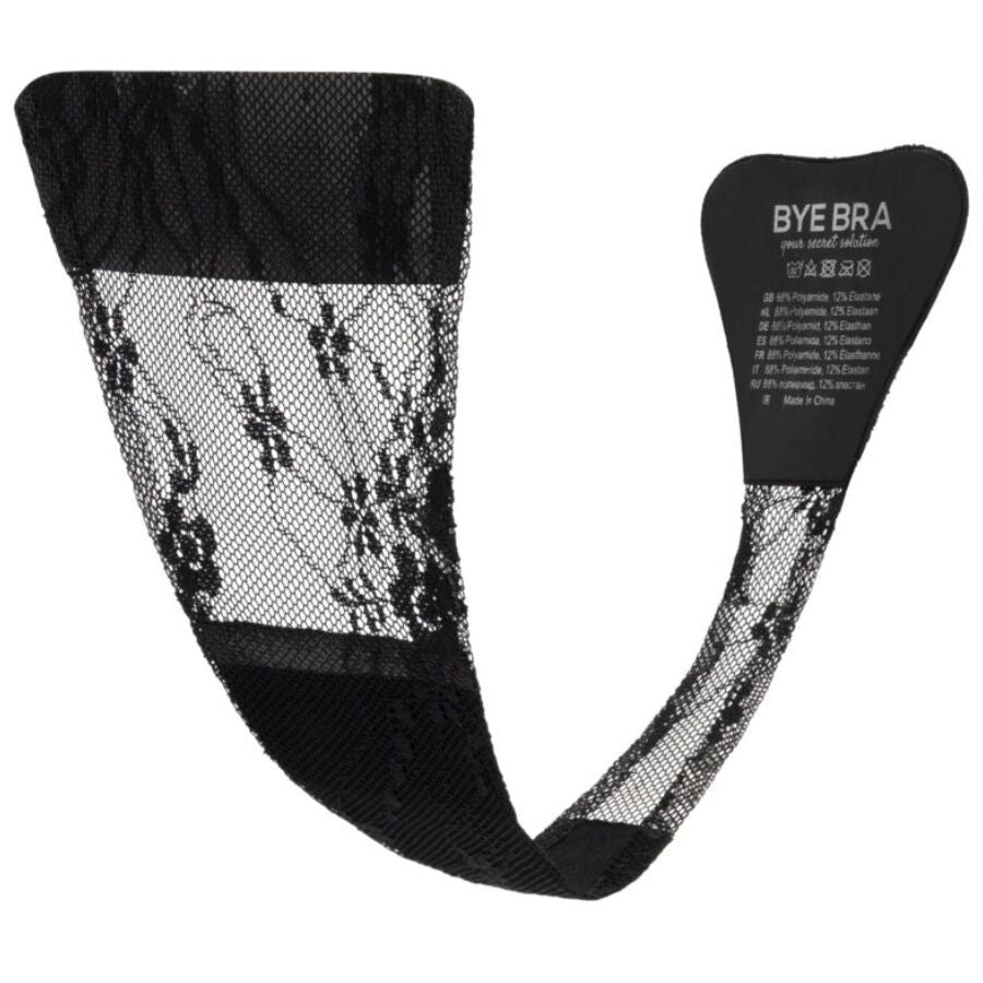 Bye-bra Adhesive Thong Lace Black One Size