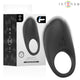 Intense Penis Ring Vibrating Clitoral Stimulator 3 Cm Black Usb Charging