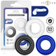 Intense Penis Ring Set 3 Pieces Waterproof Ergonomic Colorful