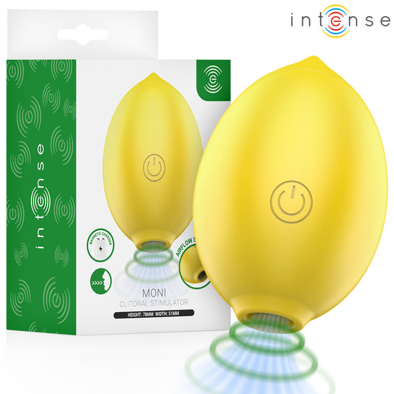Intense Clitoral Stimulator Suction Usb Rechargeable Waterproof Yellow