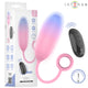 Intense Vibrator G-spot Stimulator 10 Modes Waterproof 19.5 Cm Silicone Gradient