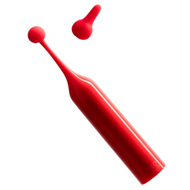 Romp Clitoral Stimulator Usb Rechargeable Multiple Vibration Levels Red