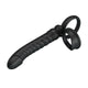 Pretty Love Anal Vibrator 10 Vibrations Ergonomic Ring Ribbed Black