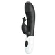 Pretty Love Vibrator 30 Functions Double Stimulation Black