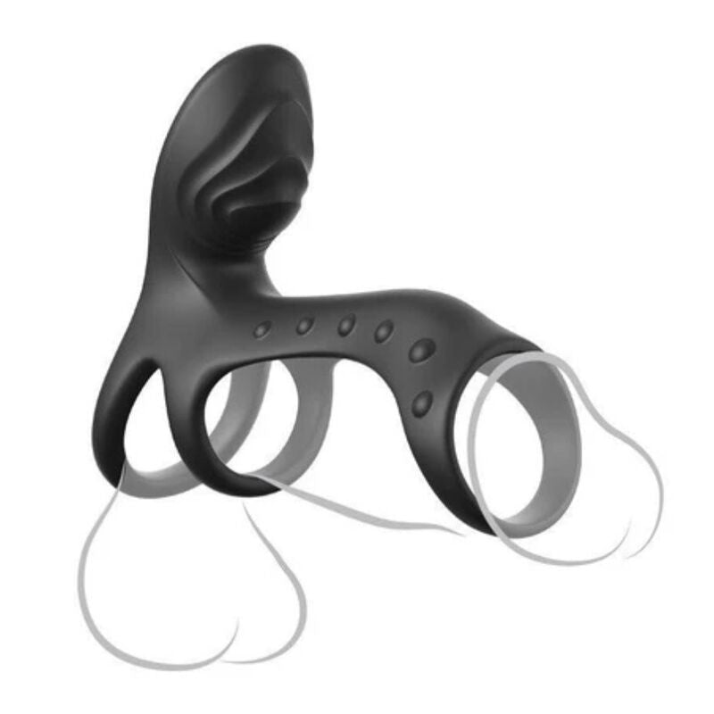 Fantasy Penis Ring Vibrating Couple Stimulation 19.5 Cm