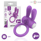 Intense Penis Ring Vibrating Clitoral Stimulation Purple