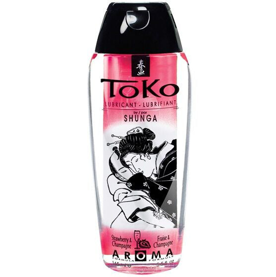 Shunga - Strawberry And Champagne Aroma Premium Lubricant