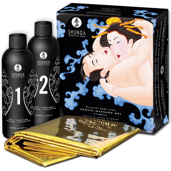 Shunga - Sensual Body Massage Gel With Exotic Fruits
