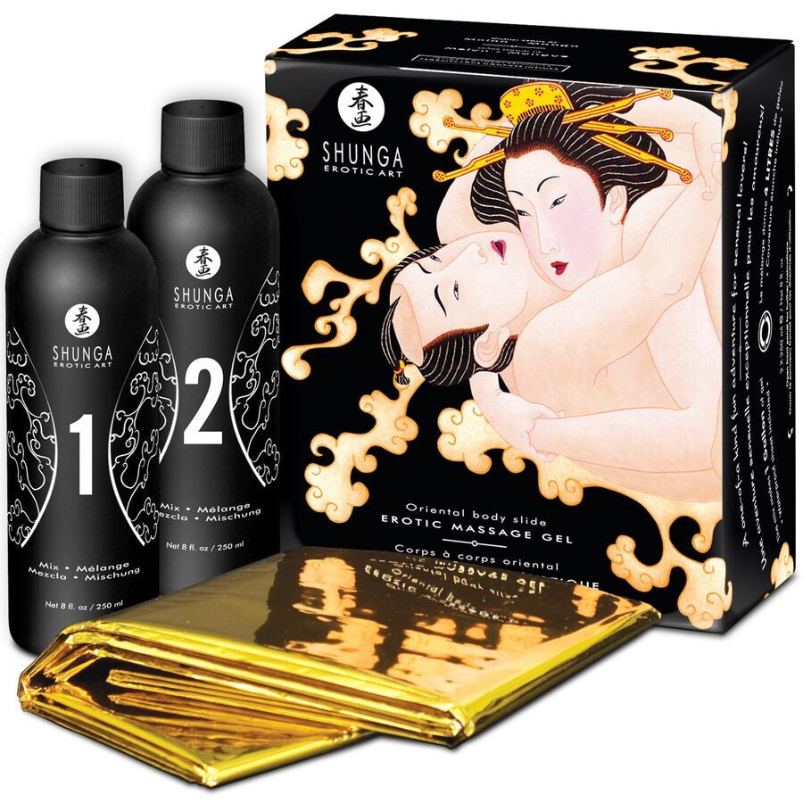 Shunga - Sensual Body-to-body Massage Gel Melon-mango Version