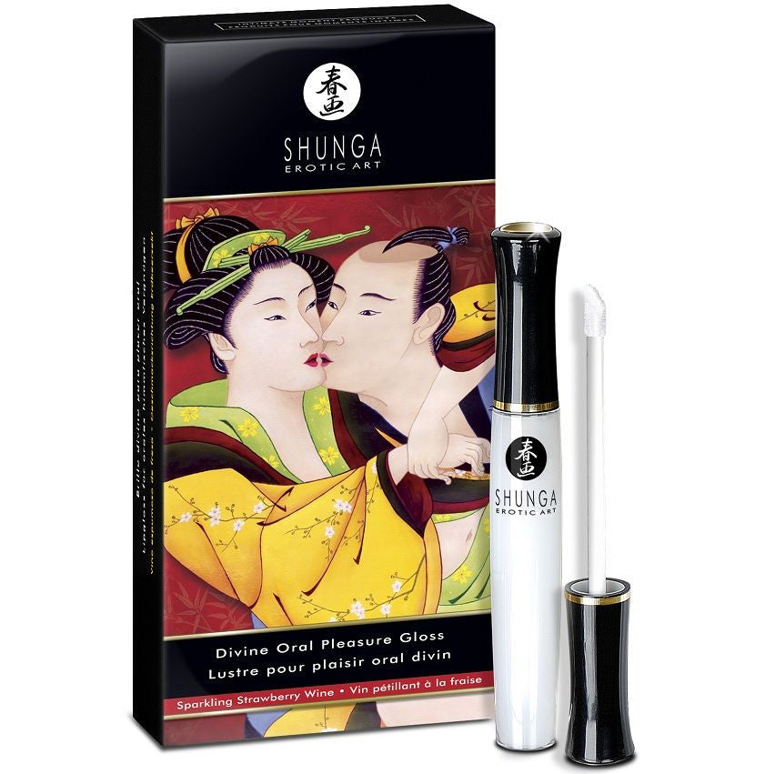 Shunga – Sensual Strawberry-flavored Lip Gloss