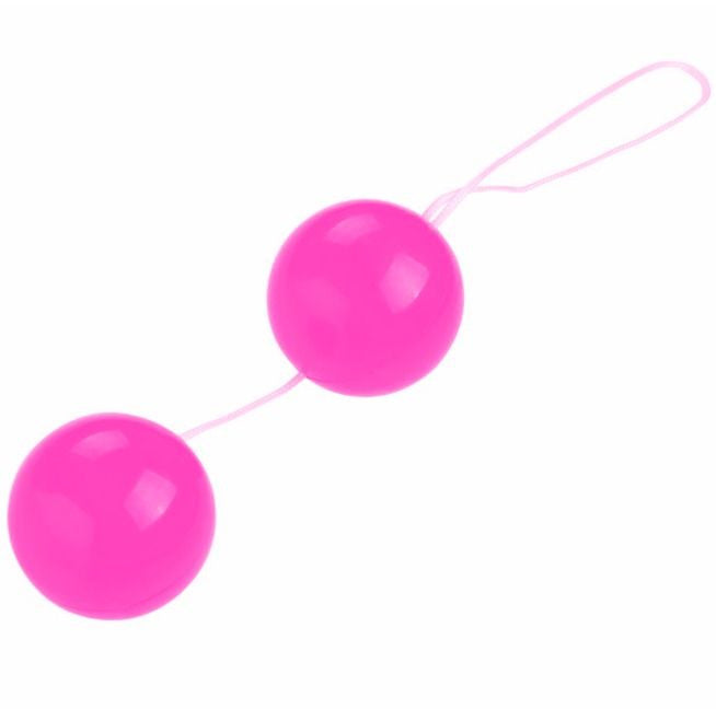 Baile - Pink Twins Balls – Intimate Beads For Men And Women