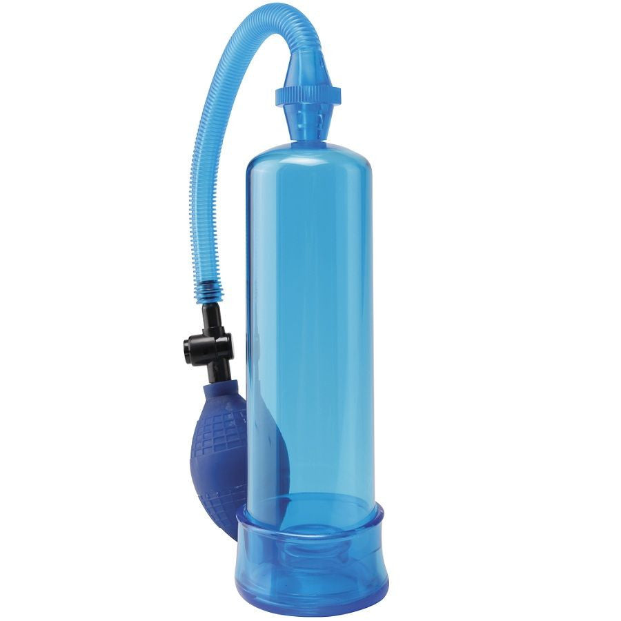 Pump Worx - Beginner Size Transparent Vacuum Pump Blue