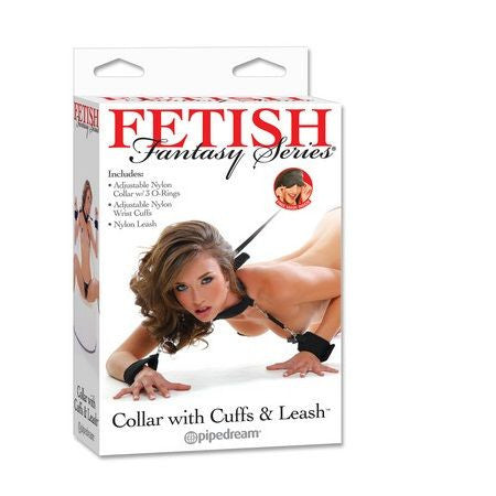 Fetish Fantasy – Collar With Handcuffs And Leash