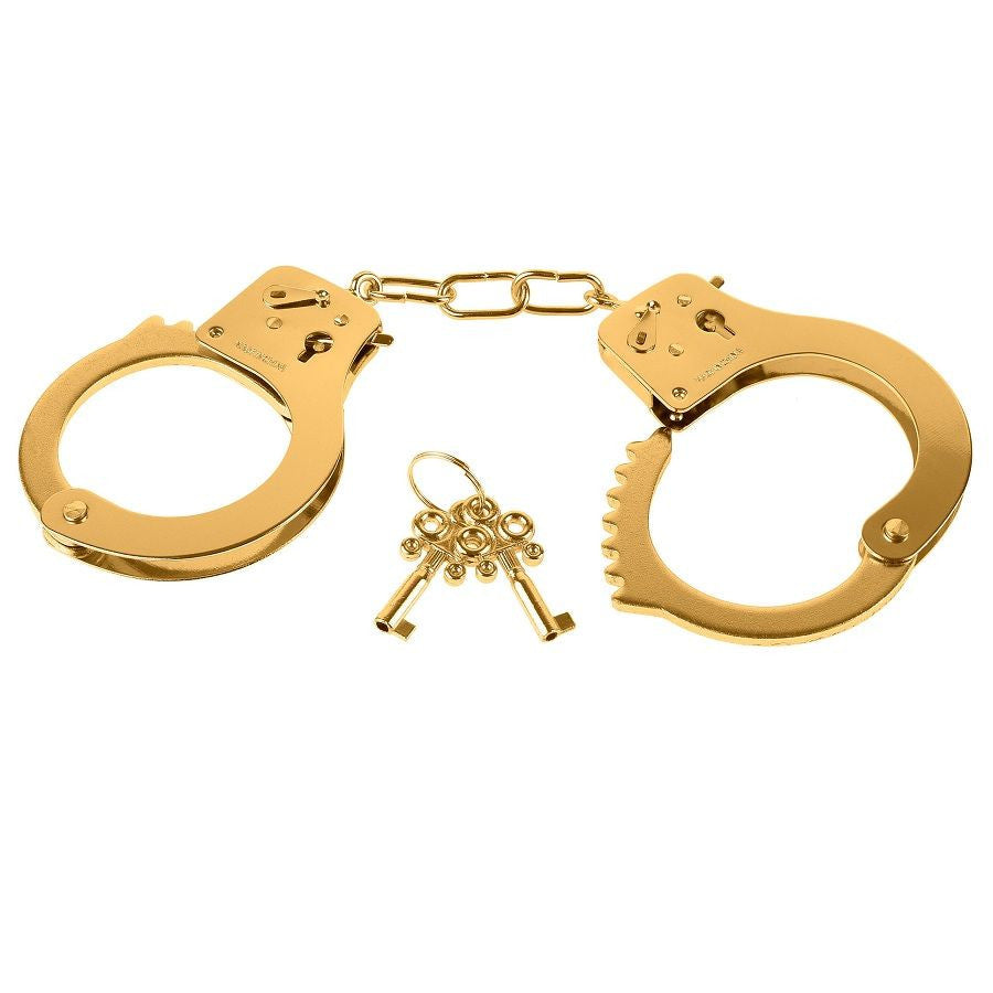 Fetish Fantasy Gold – Metal Handcuffs For Premium Pleasures