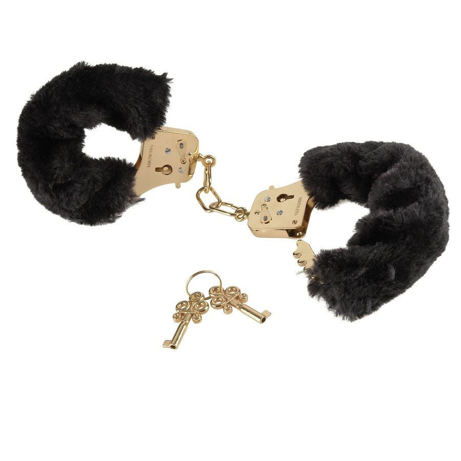 Fetish Fantasy Gold – Premium Plush Handcuffs