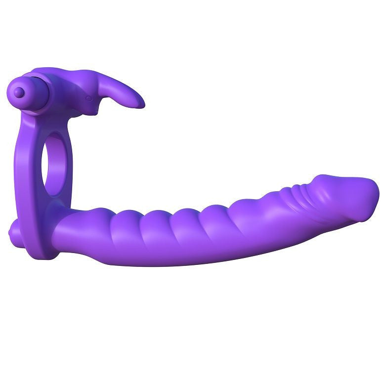 Fantasy C-ringz – Premium Silicone Double Vibrator