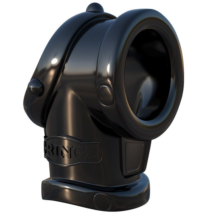 Fantasy C-ringz – Penis Horn With Ball Stretcher