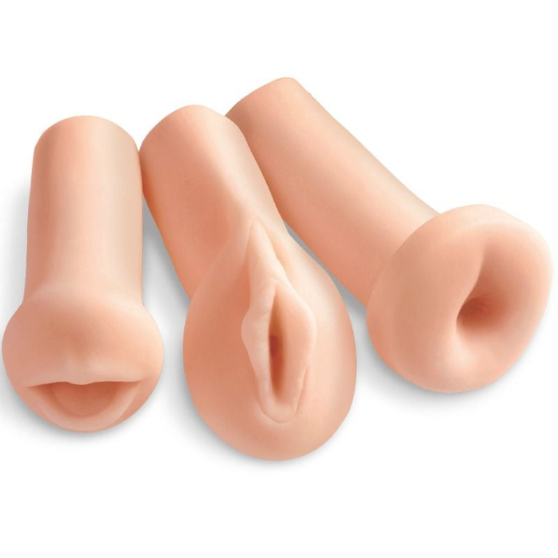 Extreme Toyz – Three-hole Premium Masturbator Set