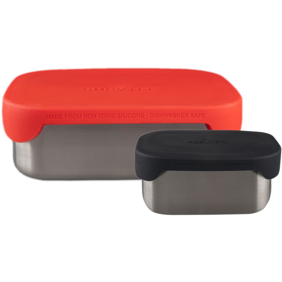 Lancheira Rubytec Superhero Duo Sst 0,8l + Snackbox 0,3l Vermelho