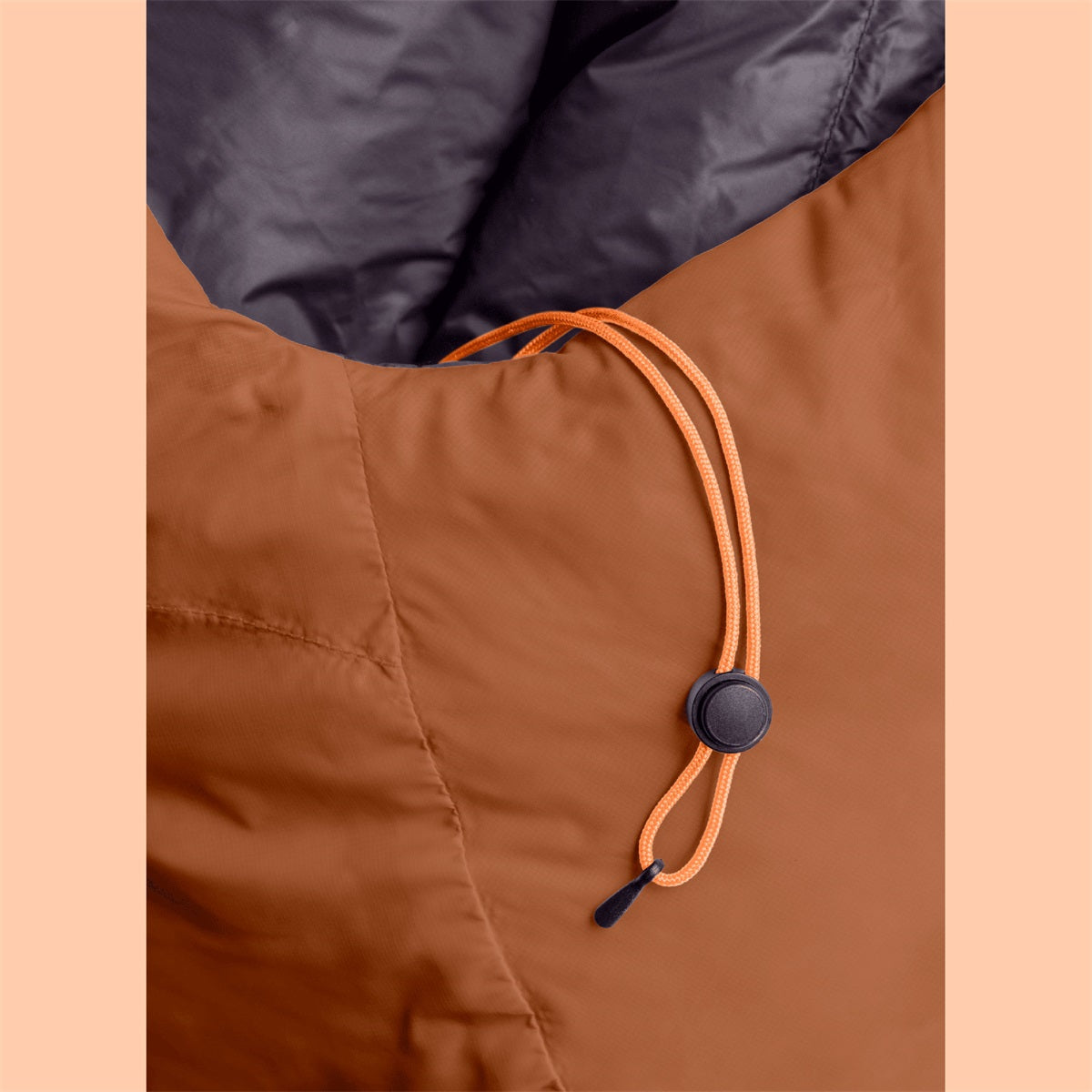 Спален чувал Bach Recover Down -5° Amber Brown Shorts
