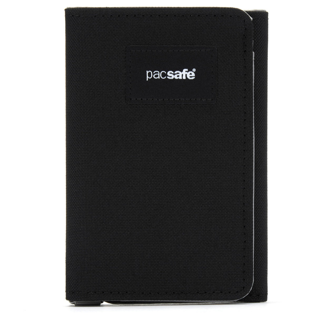 Pacsafe Rfidsafe Trifold Wallet Jet Black