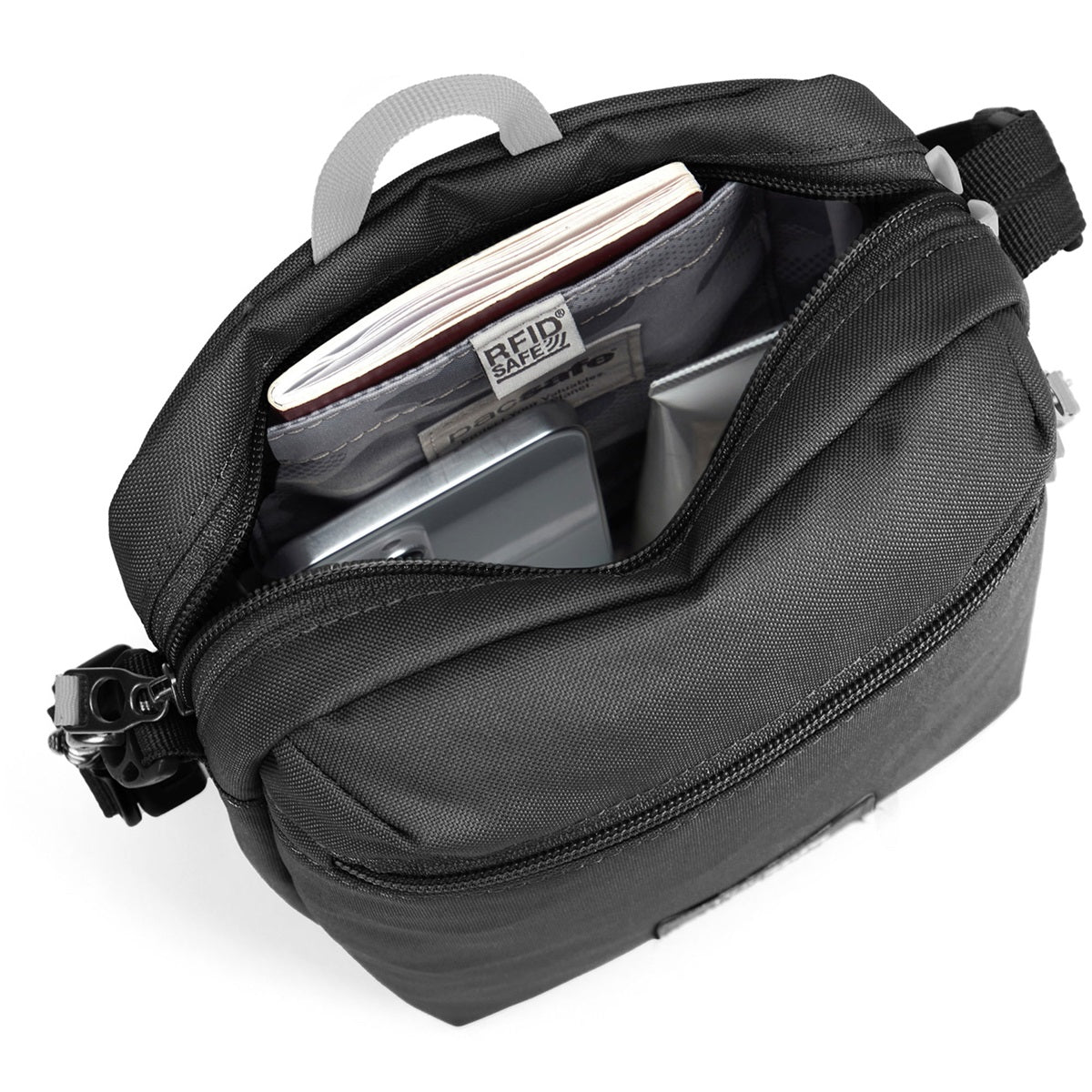Pacsafe Go Festival Crossbody Jet Black