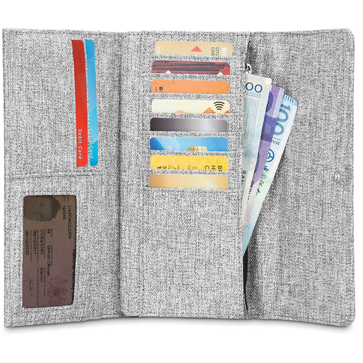 Pacsafe Rfidsafe Lx200 Tweed Grey