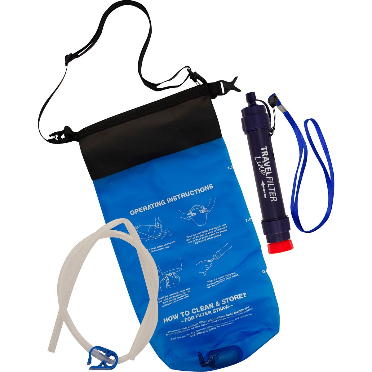 Travelsafe Travelline Bolsa De Agua 6l + Filtro