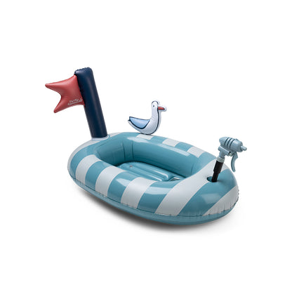 Swim Essentials Float Boat - White - Seagull