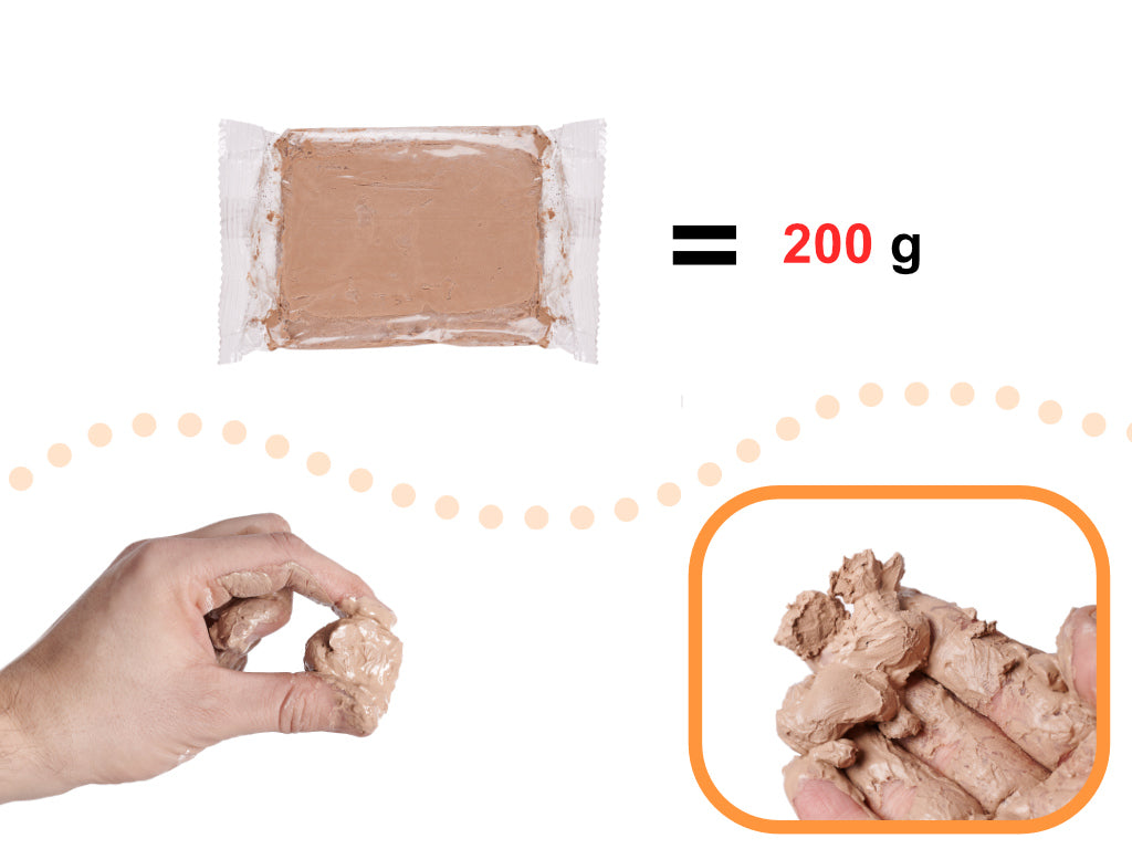 Stock Clay For Potter's Wheel 1200g