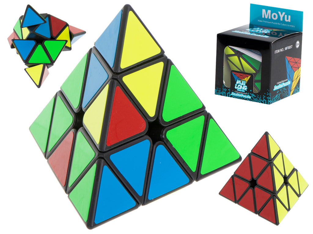 Pyraminx Black Moyu Puzzle Cube Game