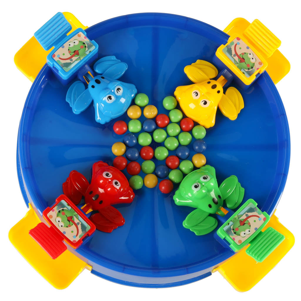 Arkádová hra na skákání Hungry Frogs Frogs 4 hráči