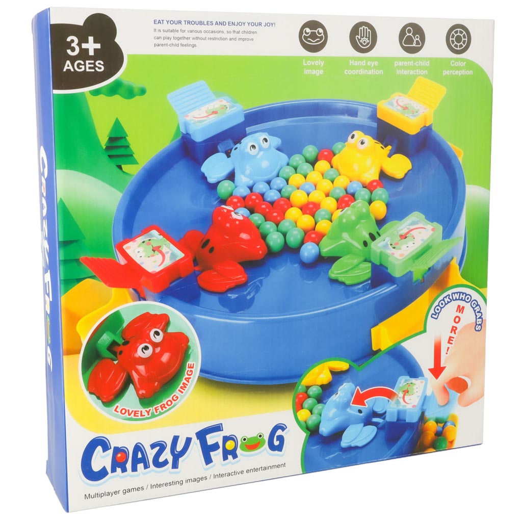 Juego Arcade Jumping Hungry Frogs Frogs 4 Jugadores