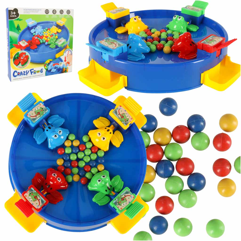 Juego Arcade Jumping Hungry Frogs Frogs 4 Jugadores