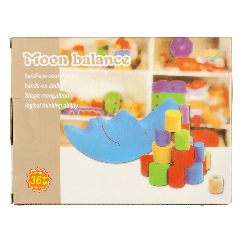 Balancing Moon Wooden Montessori Arcade Game