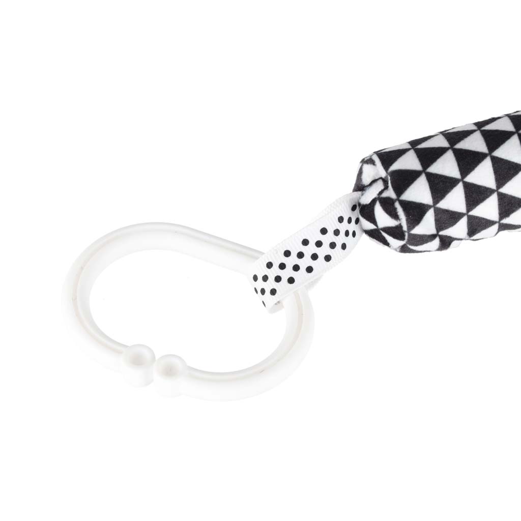 Sensory Pendant Rattle Contrast Owl