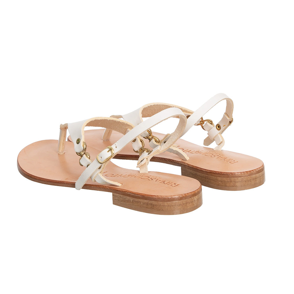 Rinascimento Sandalen Natuurlijk Leer