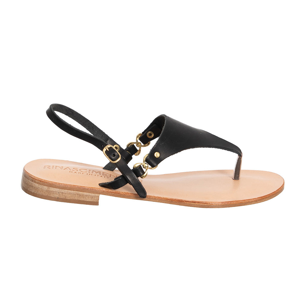 Rinascimento Sandalen Natuurlijk Leer