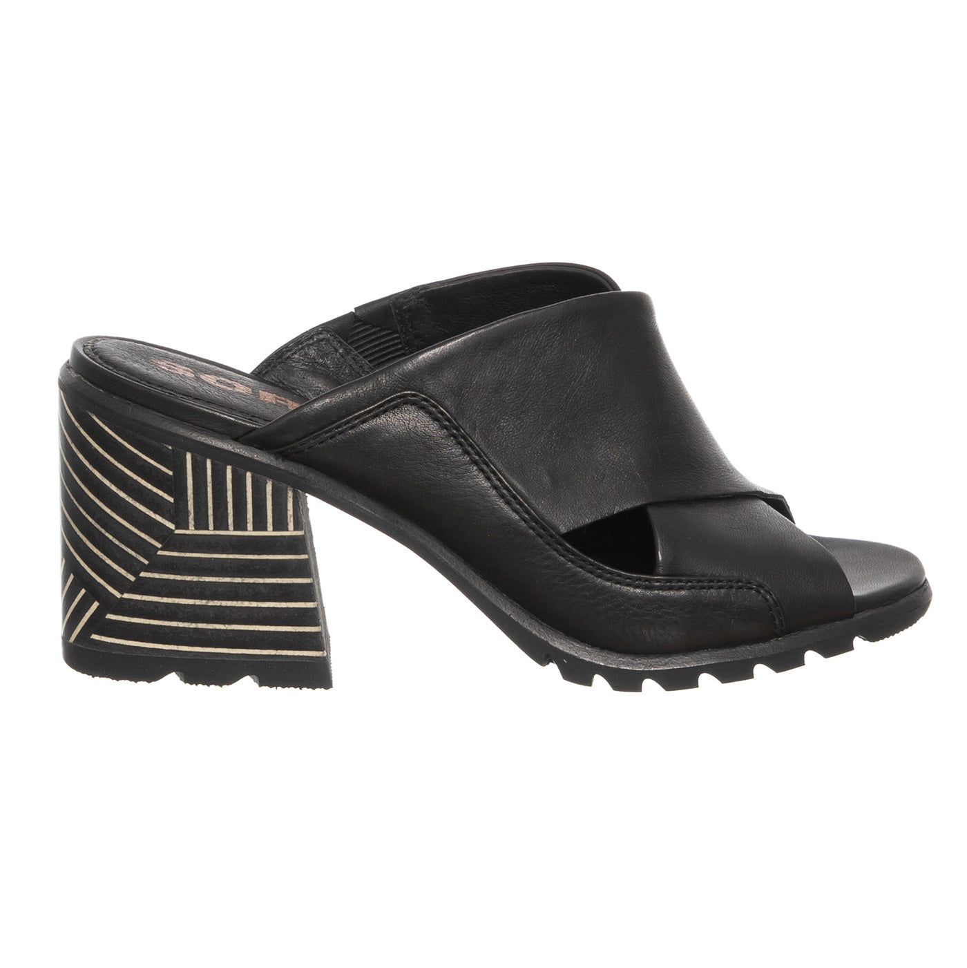 Černá přírodní kůže Sorel Nadia Mule