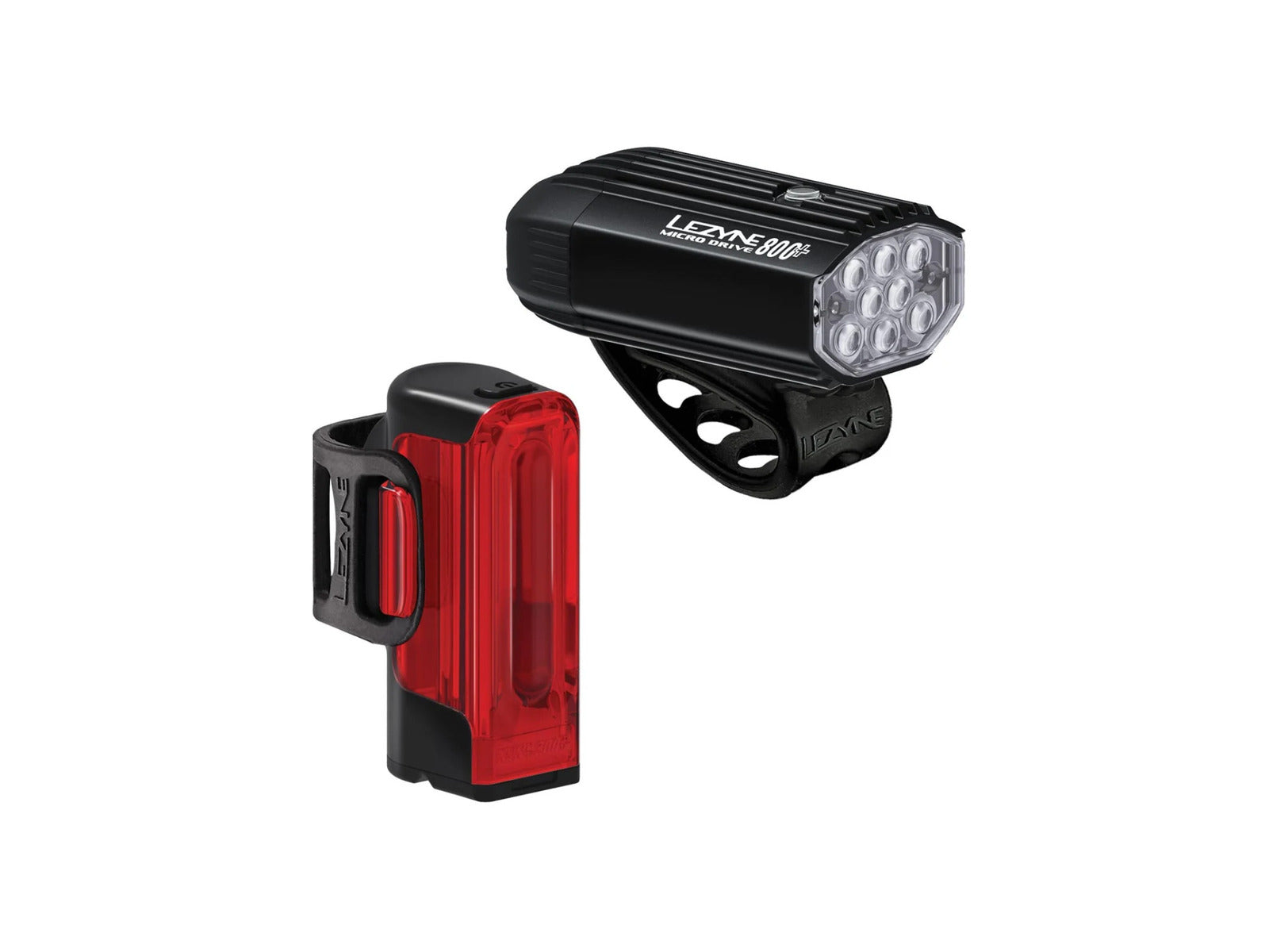 Lezyne Led Pair Micro Drive 800+ / Strip Drive 300+