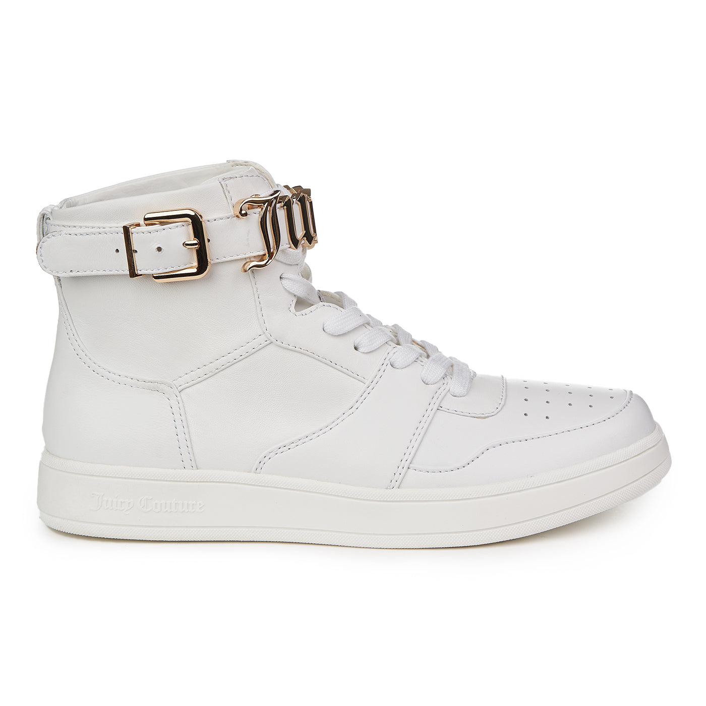 Juicy Couture Sneakers alte in pelle naturale Candice bianche