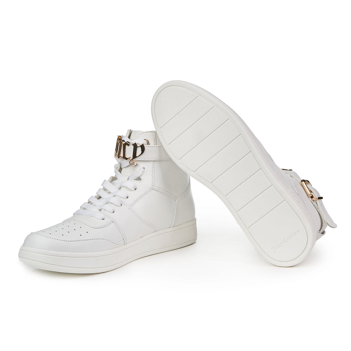 Sneakers Juicy Couture Candice Leathar Nádúrtha Barr Ard
