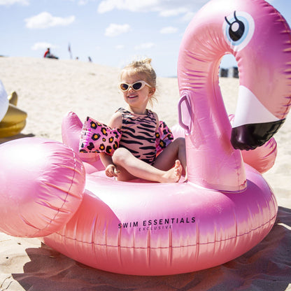 Swim Essentials Oppustelig Flamingo Xxl - Rose/guld - Dreamscape