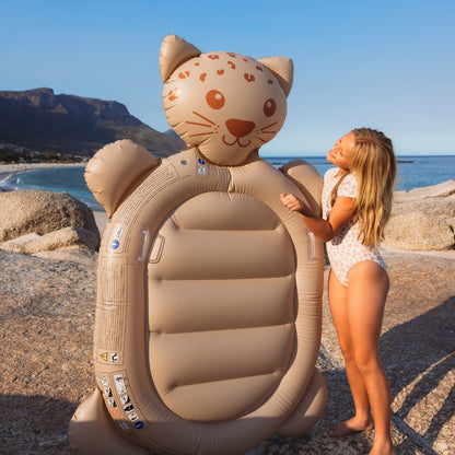 Swim Essentials Pool Float Leopard - Brun - Dreamscape